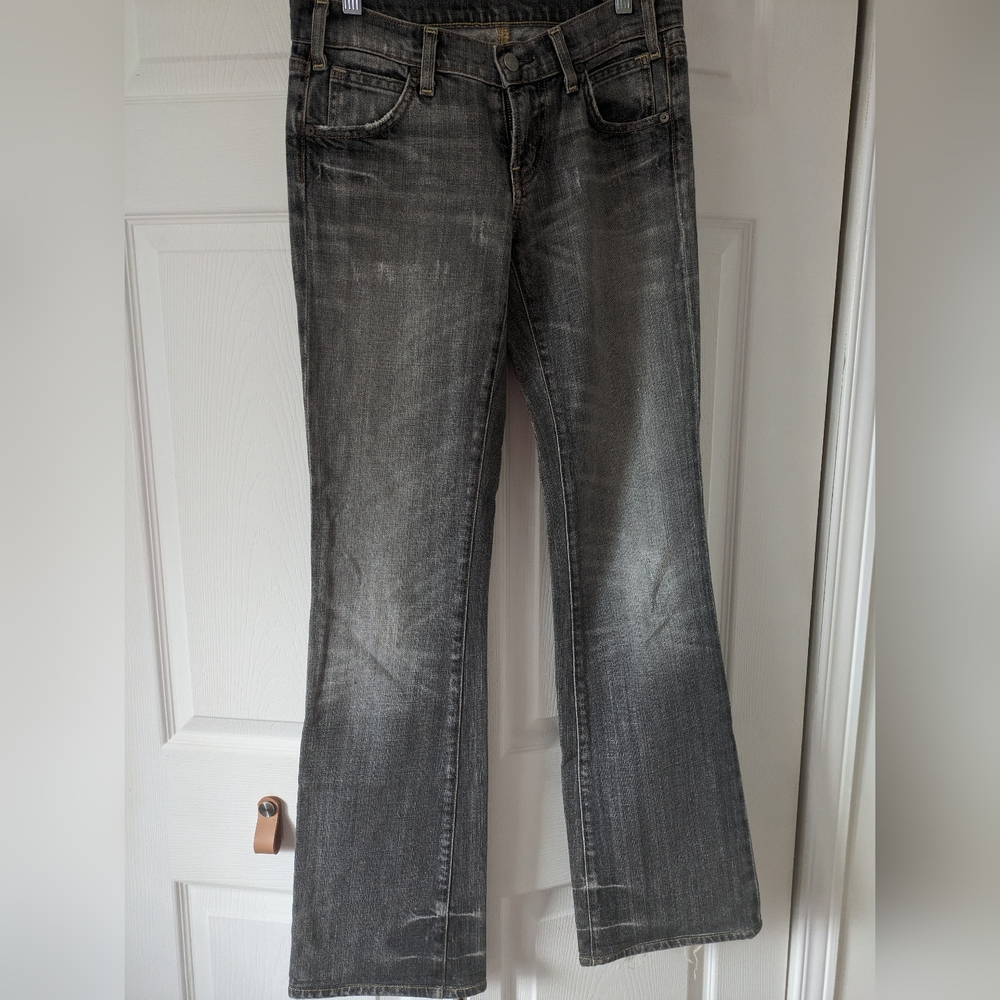 Citizens of Humanity Gray Horse Bit Jeans